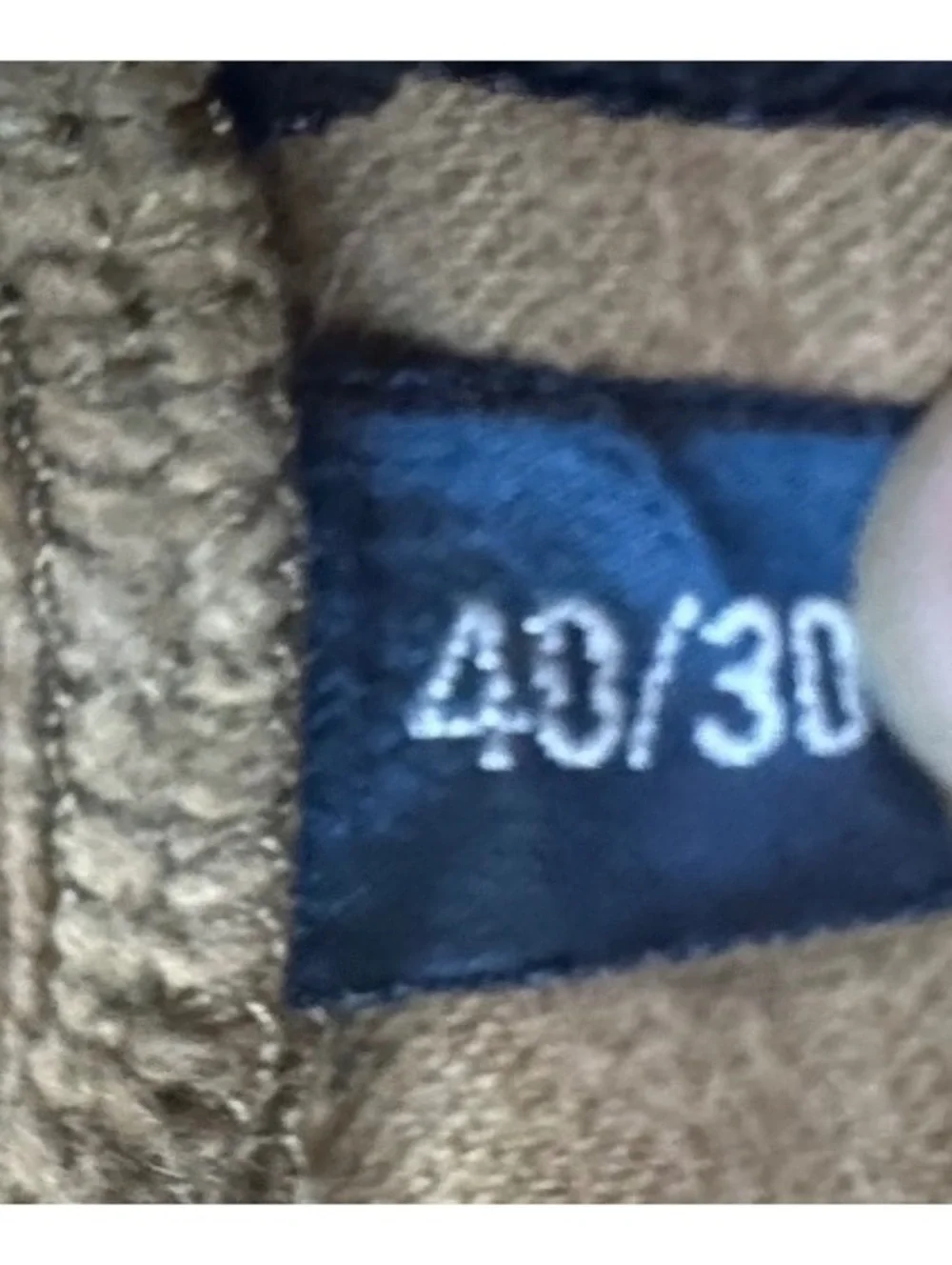 Polo Ralph Lauren Andrew Pants 40x30 Brown Corduroy Pleated Cuffed Cotton